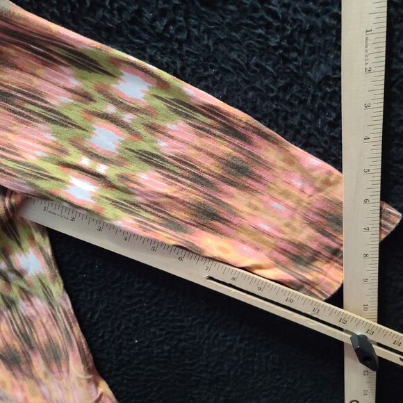 Ruby Rd Womens Top Multi-Color Size Small Cotton Blend Long Sleeve Stretch - Picture 5 of 12